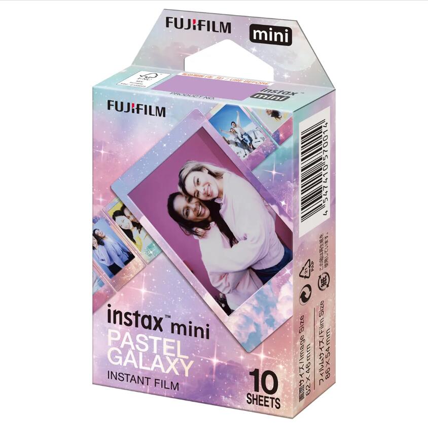 Instant Film Pack - Classic Fujifilm Instax Mini Pastel Galaxy