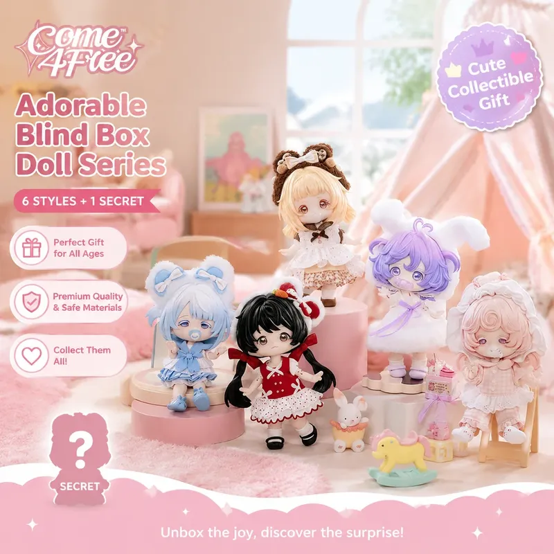 Come4free Blind Box Series Bjd - Collectible & Vintage Dolls For Halloween 评论和价格