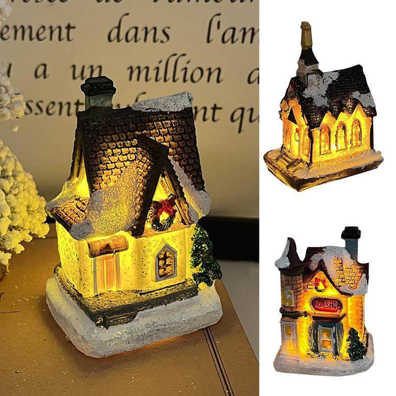 Christmas Village Houses Vinta - Collectible Vintage Lamps 评论和价格
