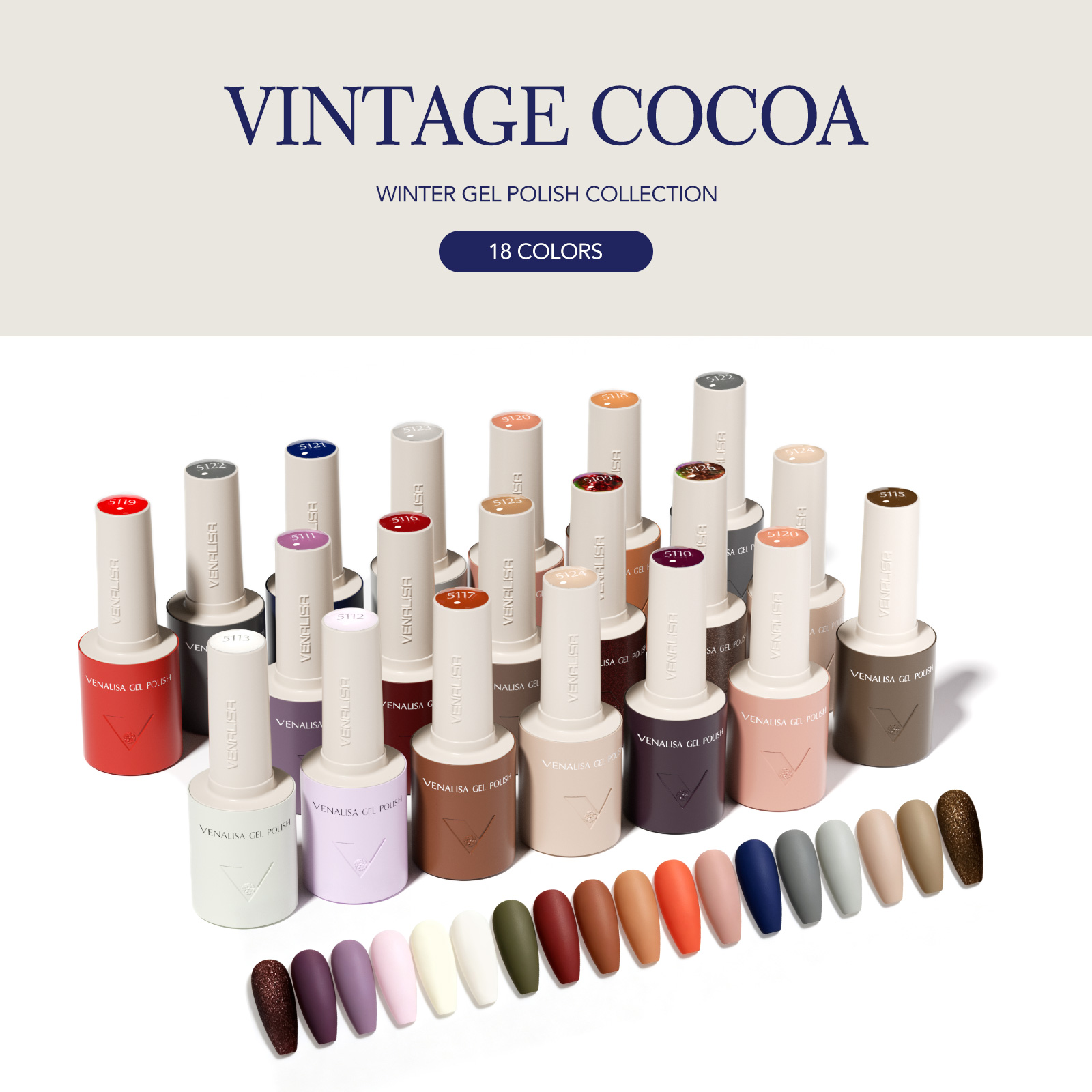VENALISA V7 Gel Nail Polish 18 - Collectible Vintage Lamps 评论和价格