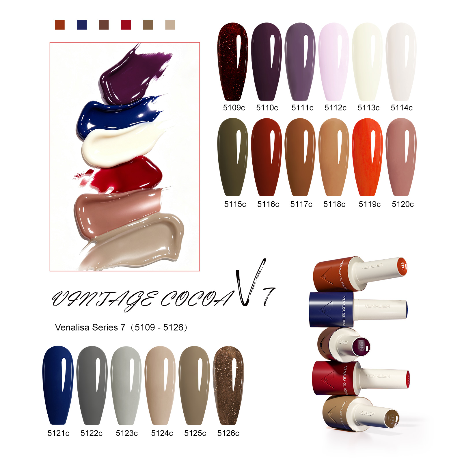 VENALISA V7 Gel Nail Polish 18 - Collectible Vintage Lamps 评论和价格