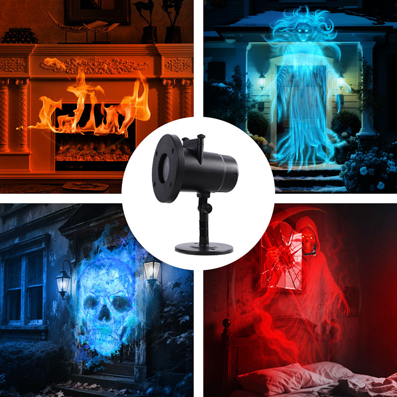 10 Patterns LED Halloween Proj - Slide Film 120 评论和价格