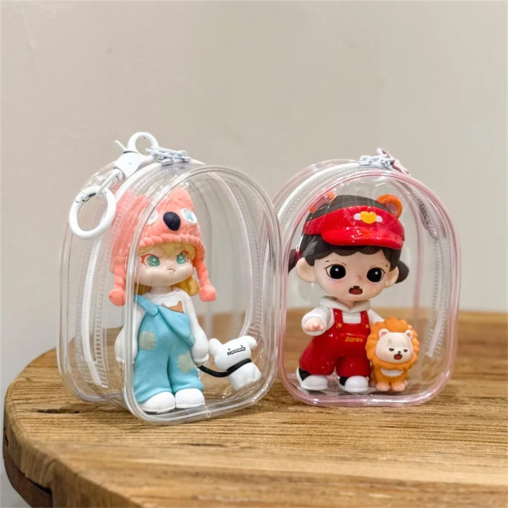New Portable Clear Zipper Stor - Collectible & Vintage Dolls For Halloween 评论和价格