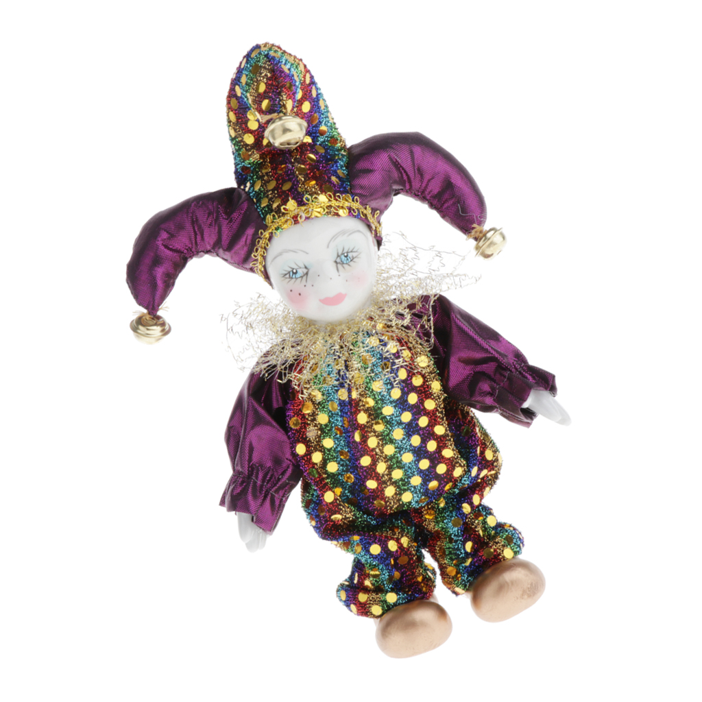 Ceramic Standing Clown Doll Po - Vintage Collectible Clowns 评论和价格
