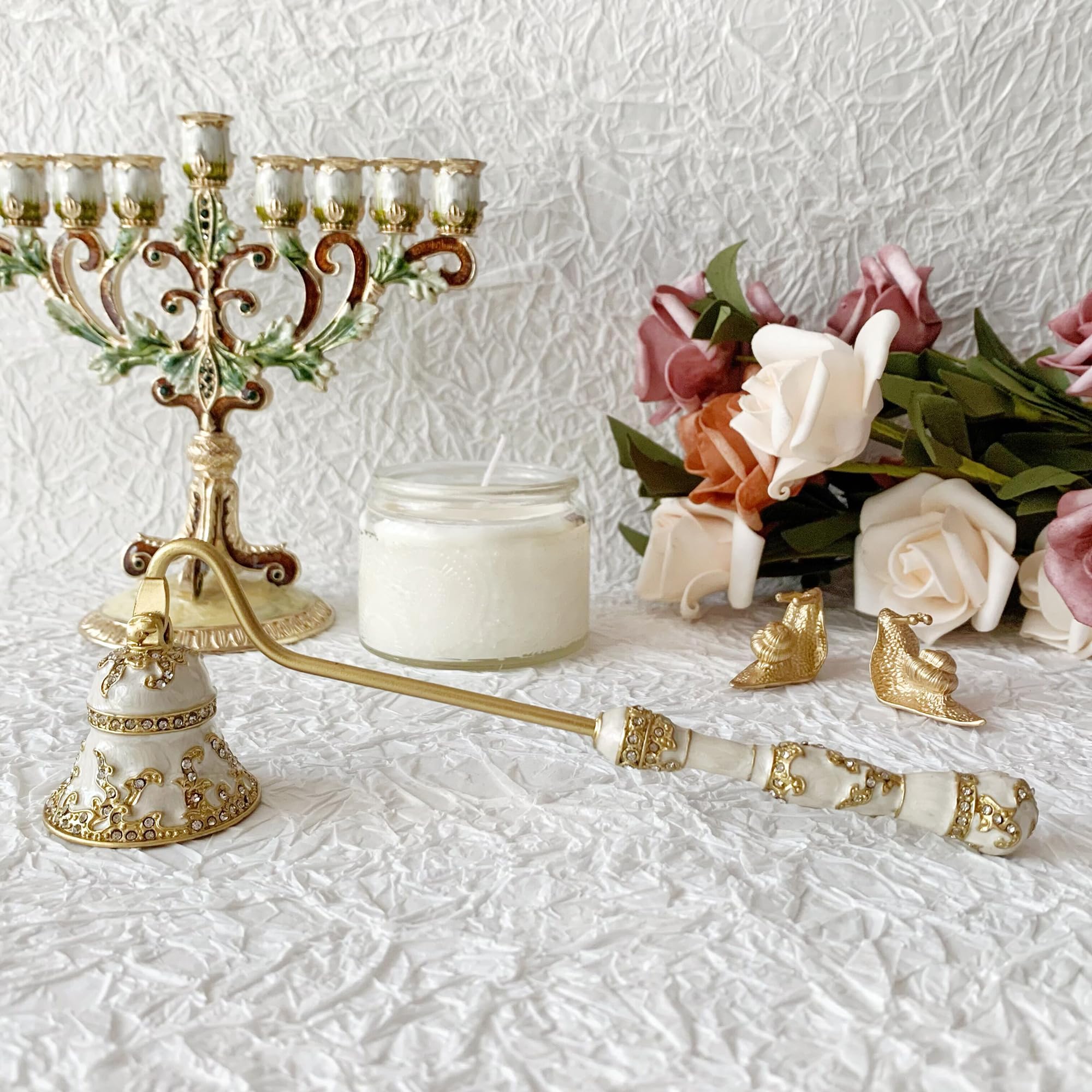 Luxury Menorah Candle Snuffer  - Collectible & Vintage Dolls For Halloween 评论和价格