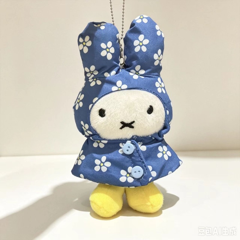 Miffy Raincoat Plush Keychain  - Vintage Item 评论和价格