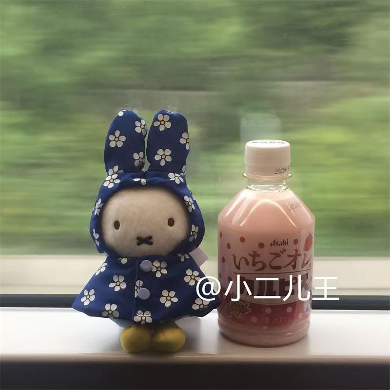 Miffy Raincoat Plush Keychain  - Vintage Item 评论和价格
