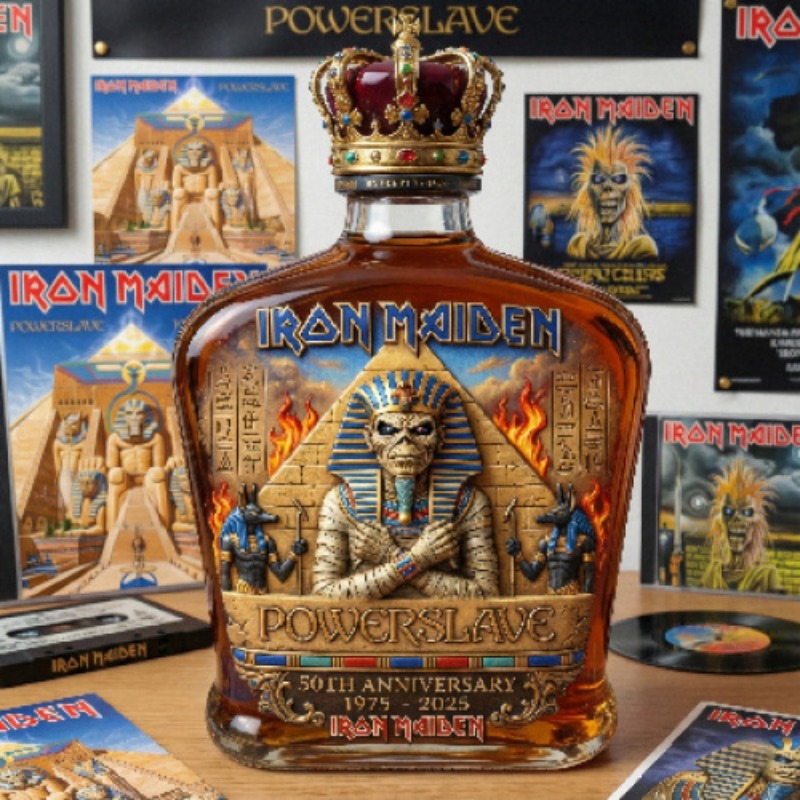 Vintage Rock Themed Mummy Scul - Vintage Collectible Bottles 评论和价格